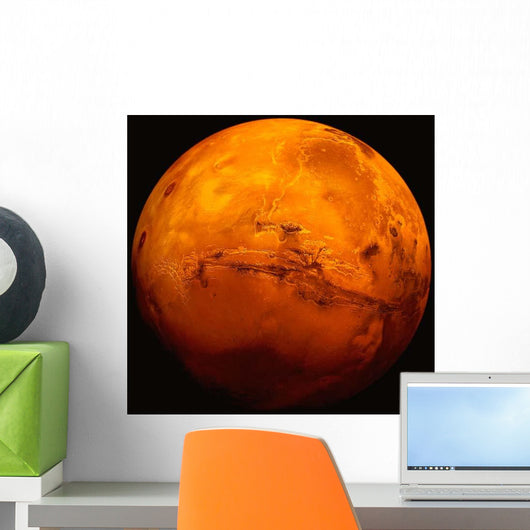 Mars Wall Decal Design 1