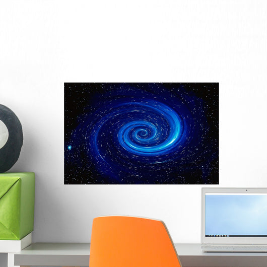 Computer Space Image Wall Decal Design 2