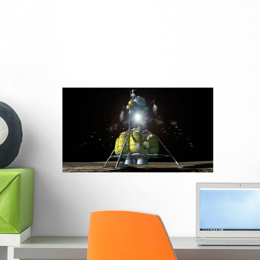 Artist Rendition New Spaceship Wall Decal Design 2