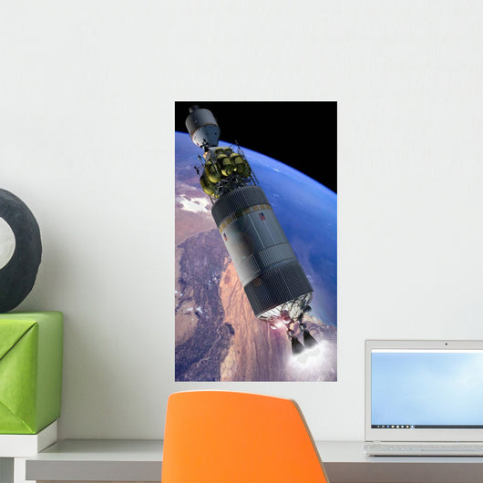 Artist's Rendition New Spaceship Wall Decal