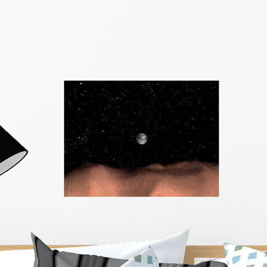 Earth as Seen from Wall Decal