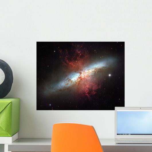 Starburst Galaxy Messier 82 Wall Decal