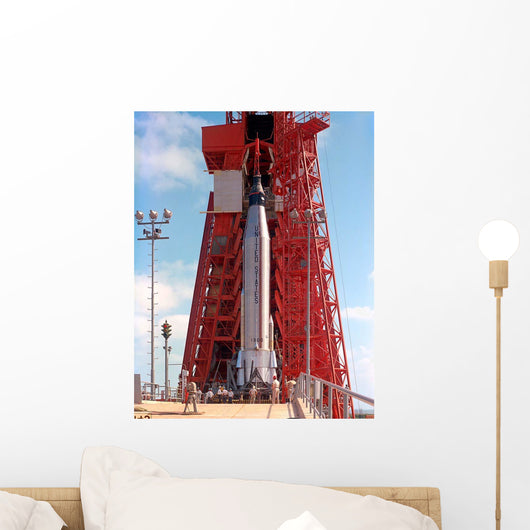 Pre-launch Test Mercury-atlas 9 Wall Decal