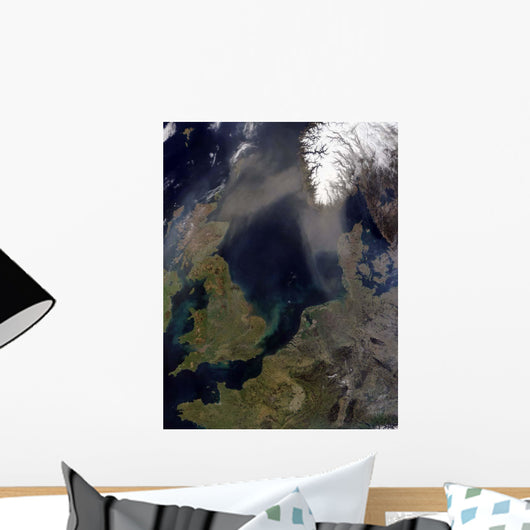 African Dust Blowing over Wall Decal