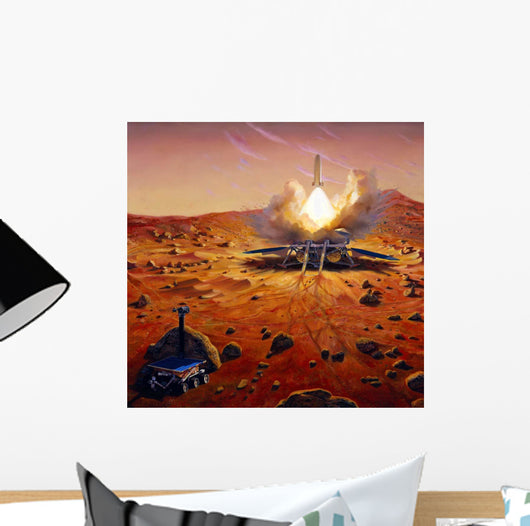 Mars Ascent Vehicle Starting Wall Decal