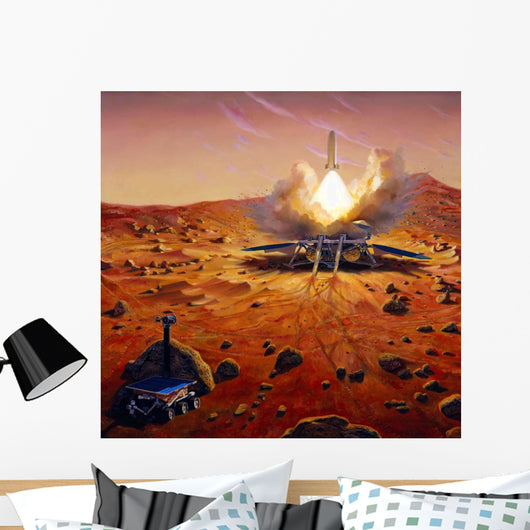 Mars Ascent Vehicle Starting Wall Decal