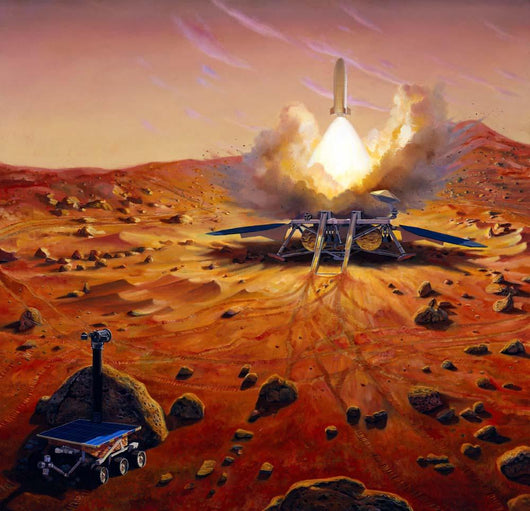 Mars Ascent Vehicle Starting Wall Decal