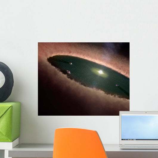 Gap Protoplanetary or Planet-forming Wall Decal