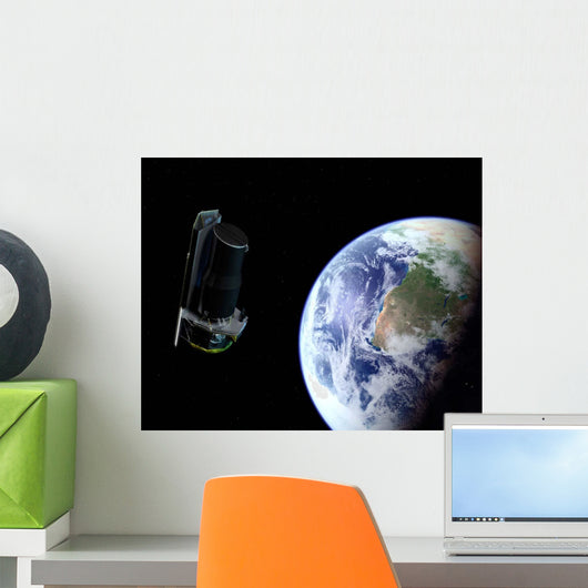 Spitzer Departing Earth Soon Wall Decal