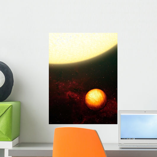 Jupiter-like Planet Soaking up Wall Decal