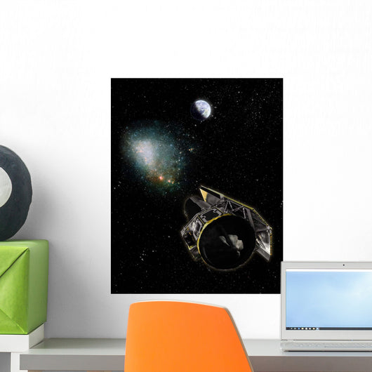 Earth Milky Way Object Wall Decal