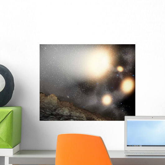 Night Sky as Seen Wall Decal