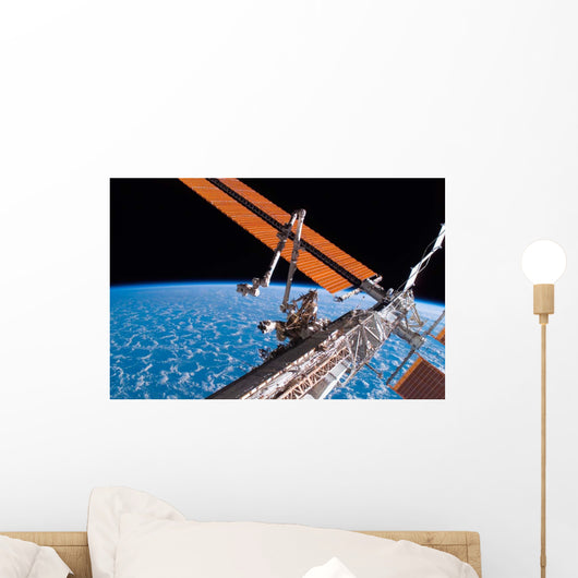 Canadarm2 and Solar Array Wall Decal