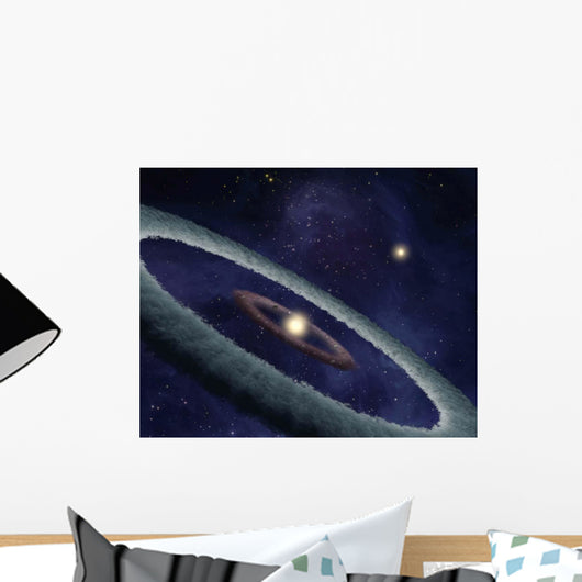 Binary Star System Wall Decal
