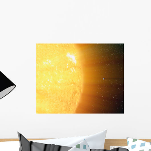 Relative Sizes Sun and Wall Decal