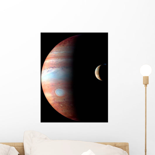 Jupiter and Its Volcanic Wall Decal