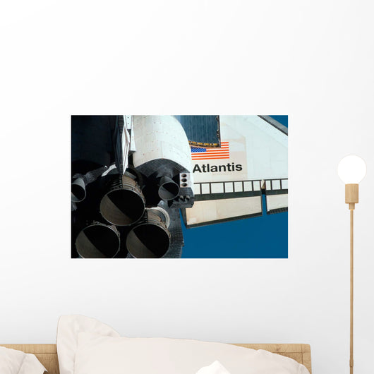 Space Shuttle Atlantis Wall Decal Design 14