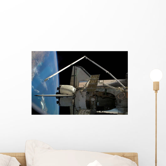 Soyuz Vehicle and Space Wall Decal
