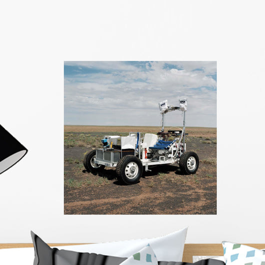 1-g Lunar Rover Vehicle Wall Decal