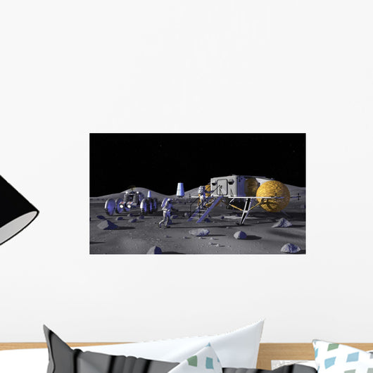 Artist's Rendering Future Space Wall Decal Design 2