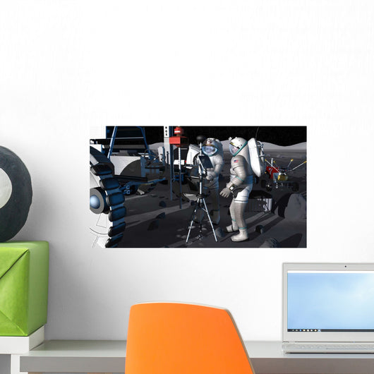 Artist's Rendering Future Space Wall Decal Design 5
