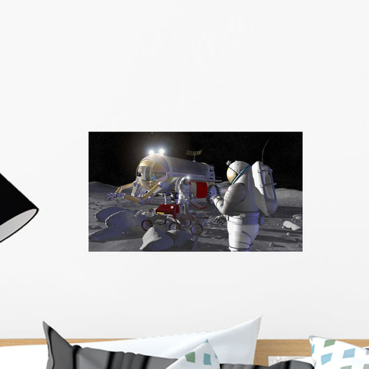 Artist's Rendering Future Space Wall Decal Design 6