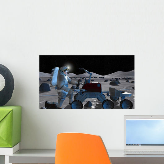 Artist's Rendering Future Space Wall Decal Design 8
