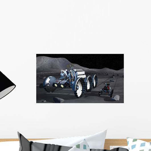 Artist's Rendering Future Space Wall Decal Design 9