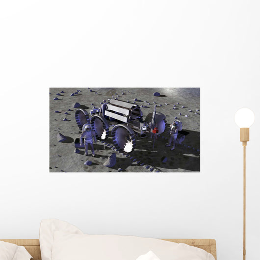 Artist's Rendering Future Space Wall Decal Design 12