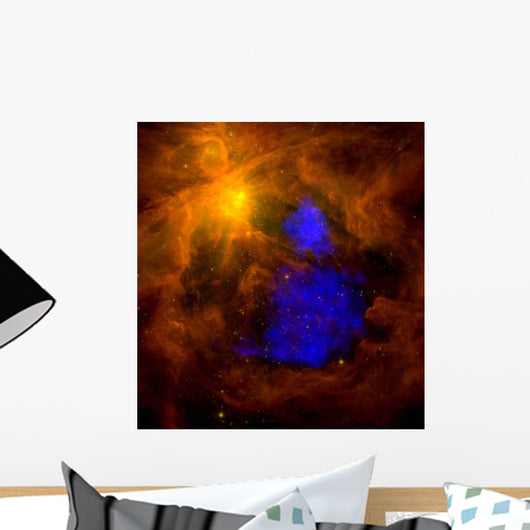Orion Nebula Infrared Overlaid Wall Decal