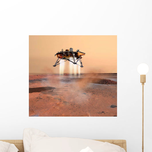 Phoenix Mars Lander Wall Decal Design 3