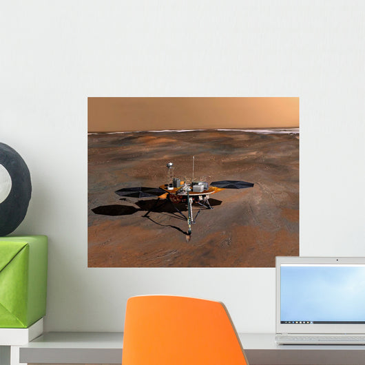 Phoenix Mars Lander Wall Decal Design 4
