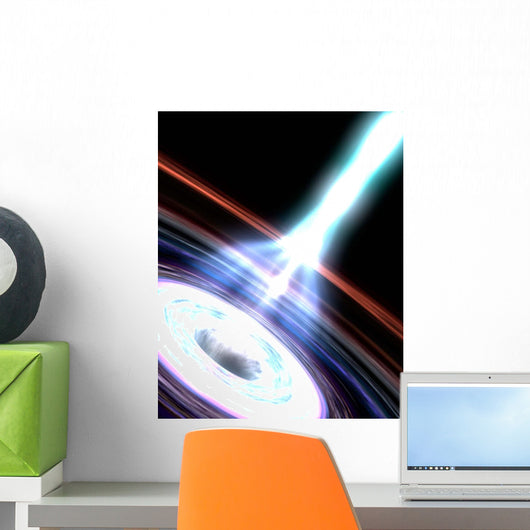 Gamma Rays Galactic Nuclei Wall Decal Design 2