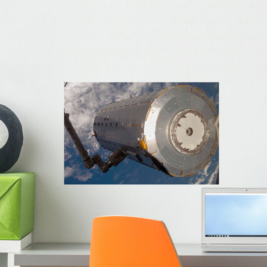 Kibo Japanese Pressurized Module Wall Decal Design 2
