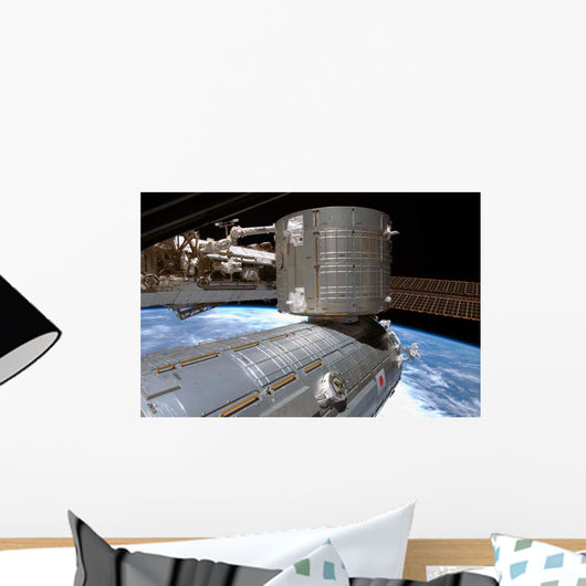 Kibo Japanese Pressurized Module Wall Decal Design 3