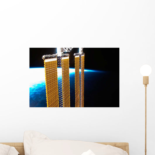 Partial International Space Station Wall Decal
