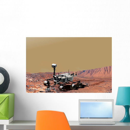 Mars Science Laboratory Wall Decal Design 1
