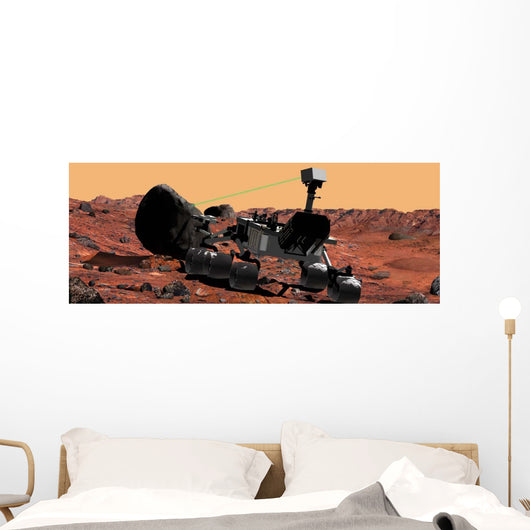 Mars Science Laboratory Wall Decal Design 3