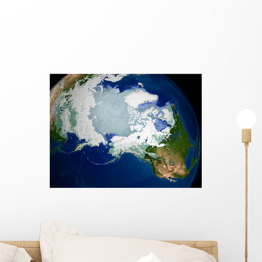 Circum-arctic Permafrost Wall Decal