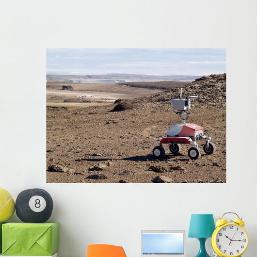 K-10 Rover Red Wall Decal