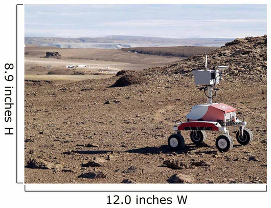 K-10 Rover Red Wall Decal