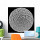 Lunar Mosaic South Polar Wall Decal