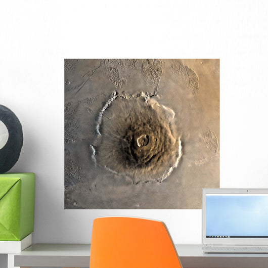 Largest Known Volcano Solar Wall Decal