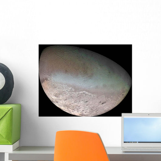 Triton Largest Moon Planet Wall Decal