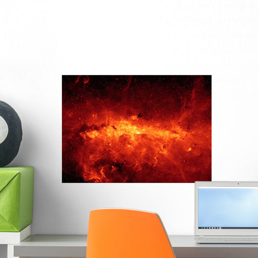Milky Way Center Aglow Wall Decal