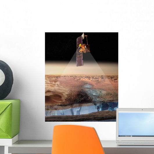 Artist's Odyssey Detecting Ice Wall Decal