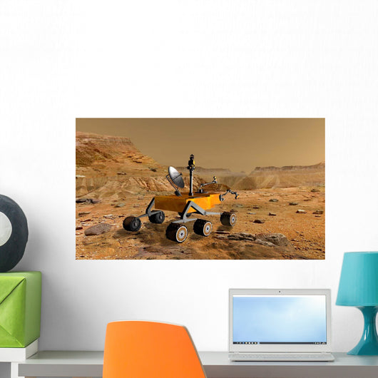 Mars Science Laboratory Travels Wall Decal