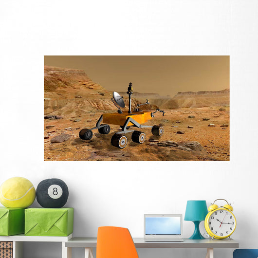 Mars Science Laboratory Travels Wall Decal