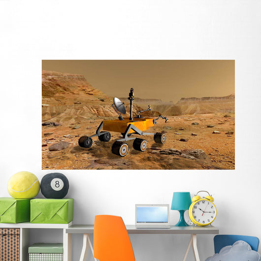 Mars Science Laboratory Travels Wall Decal