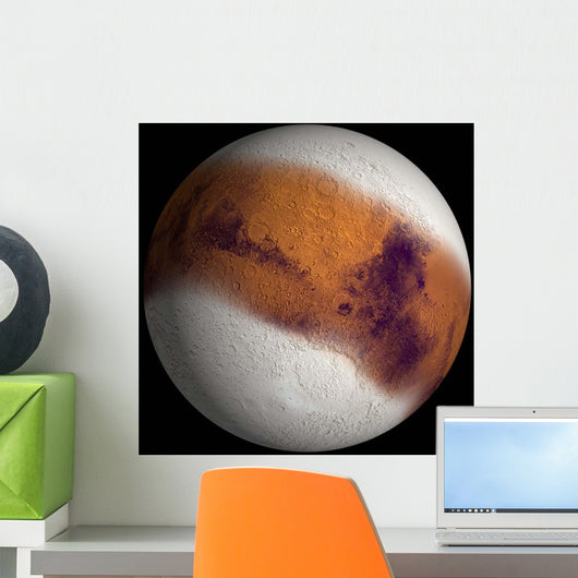 Simulated Mars Wall Decal